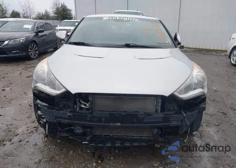 2013 Hyundai Veloster Base W/Black z USA, uszkodzony, nr VIN KMHTC6AD3DU179640